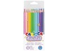 KLEURPOTLODEN - CARIOCA - PASTELKLEUREN - SET VAN 12