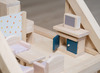 Poppenhuis - woonkamer - PlanToys - Orchard - hout - per set