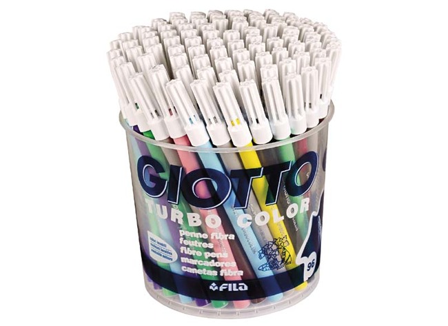 Stiften - kleurstiften - Giotto - Turbo Color - voordeelpakket - set van 96 assorti