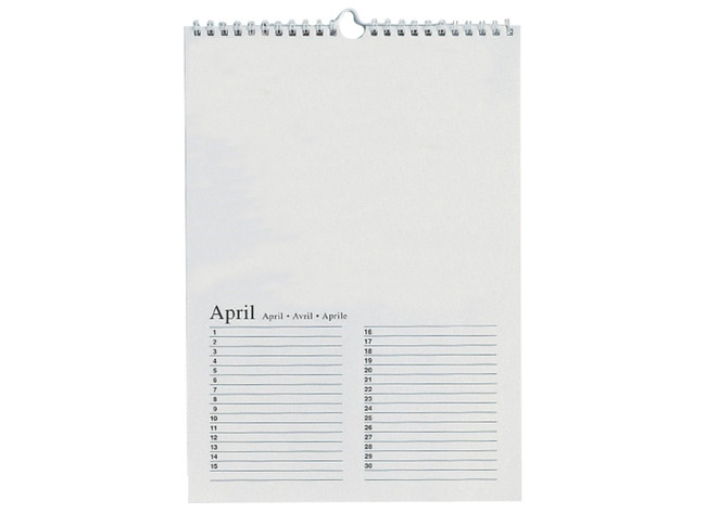 Kalender - verjaardagskalender - set van 5