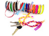 Lint - cadeaulint - organzalint - 0,9 cm breedte - rol van 10 m - set van 15 assorti