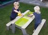 Water en zand - picknicktafel