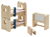 Poppenhuis - kinderkamer - PlanToys - Orchard - hout - per set