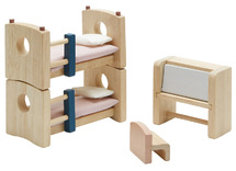 Poppenhuis - kinderkamer - PlanToys - Orchard - hout - per set