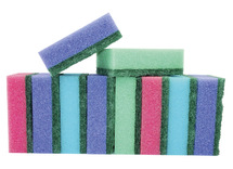 Sponzen - schuursponsjes - hygiëne - set van 10
