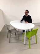 TAFEL - PEBBLE - 140 X 90 CM