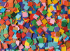 Karton - mozaïek - 10 kleuren - assortiment van 10000