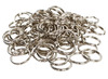 Sleutelhangers - gebroken ringen - 25 mm - set van 100