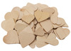 Vormen - hout - harten - set van 60