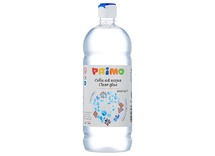 Lijm - knutsellijm - Primo - transparant - fles van 1 l