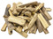 Vormen - hout - boomstam - 6-14 cm - 610 g - per set