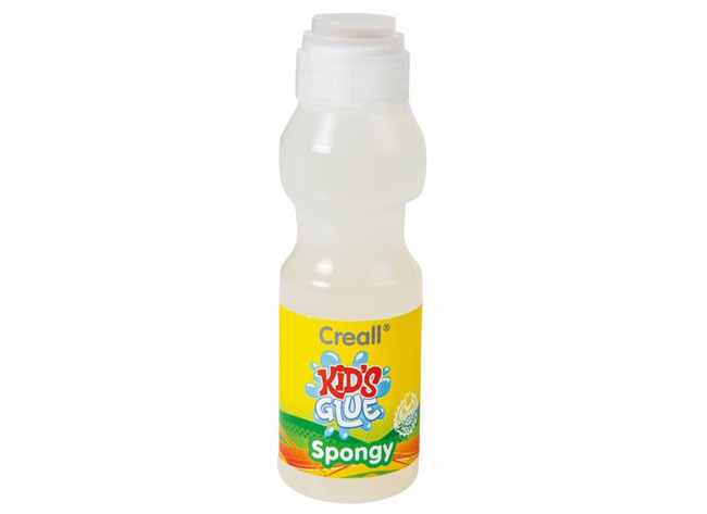 Lijm - kinderlijm - Creall Kid's Glue Spongy - transparant - fles van 70 ml
