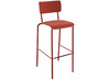 STOEL - COLLEGE - UNIKLEUR - BARSTOEL - VIERPOOTS