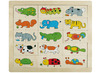 Puzzel - sorteerpuzzel - Beleduc - dieren - 30 stukjes - hout - per stuk