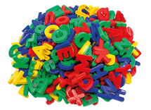 Magneten - hoofdletters - set van 286 assorti