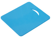 Matten - zitmat - zachte foam - blauw - per stuk