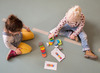Kleur en vorm - nabouwen - stapelen - ijsjes - per spel