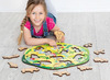 Themapuzzel - mandala jungle - Beleduc - 41 stukjes - hout - per stuk