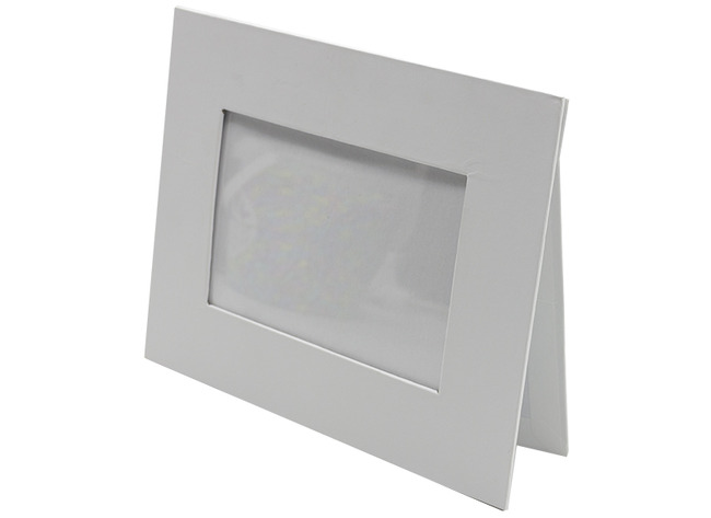 Cadre photo - en carton - rectangulaire - 17 x 22 cm - pièce