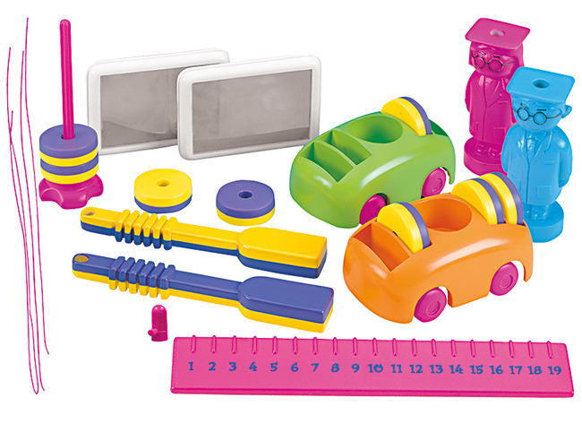 A LA DECOUVERTE DU MAGNETISME - SET 16 PIÈCES