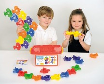 Bouwset - schakelvliegtuigen - constructie - sorteren - set van 30 assorti