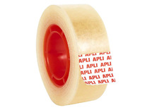 Kleefband - Apli - transparant - 12 mm x 33 m - per stuk