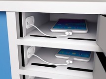 KAST - OPLAADLOCKER - SMARTPHONES - 10 VAKJES
