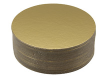 Figuren - karton - cirkel - goud - set van 50
