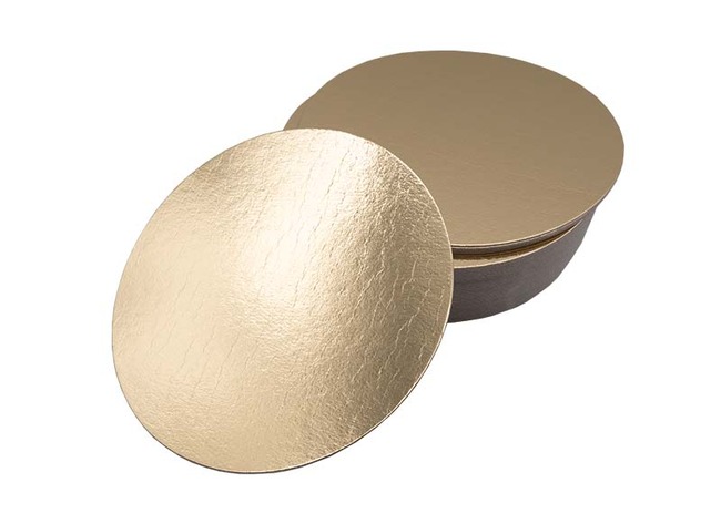 Disques en carton doré - ø 16 cm - set/50