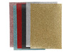 Folie - transferfolie - opstrijkfolie - glitter - decoraties - set van 6