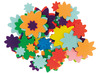 Stickers - vilt - decoratie - verschillende kleuren en vormen - budget - voordeelpakket - zelfklevend - set van 600 assorti