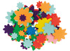 Stickers - vilt - decoratie - verschillende kleuren en vormen - budget - voordeelpakket - zelfklevend - assortiment van 600