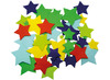 Stickers - vilt - decoratie - verschillende kleuren en vormen - budget - voordeelpakket - zelfklevend - set van 600 assorti