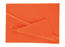 Knutselpapier - zijdepapier - 50 x 70 cm - maisgeel - pak van 26 vellen