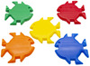 Bouwset - vormen - kleurrijke vissen - set van 45 assorti