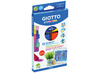 Waskrijt - Giotto - Decor Wax - set van 12 assorti