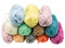 Garen - wol - pastelkleuren - borduren - set van 12 assorti