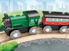 Voertuigen - stoomtrein - Hape - locomotief - wagons - per stuk