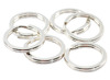 Sleutelhangers - split ringen - 1,5 cm - set van 100