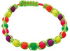 Draad - macramé - koord - neon - 0,1 cm diameter - set van 8 assorti