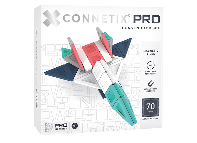 Bouwset - Connetix PRO Constructor Set - magnetisch - set van 70