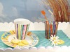 STIFT - PORSELEIN - GLAS - MARKERS - SET VAN 5