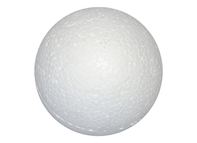 Frigolite - polystyrène - boule - ø 10 cm - pièce