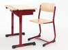LEERLINGENTAFEL  - ACCESSOIRE  - OVALE POTEN MET BESCHERMSTRIPS