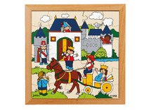 Puzzel - themapuzzel - Rolf - kasteel - 30 stukjes - hout - per stuk