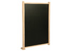 Scheidingswand - paneel - krijtbord - 80 x 4,3 x 120 cm - per stuk
