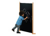 Scheidingswand - paneel - krijtbord - 80 x 4,3 x 120 cm - per stuk