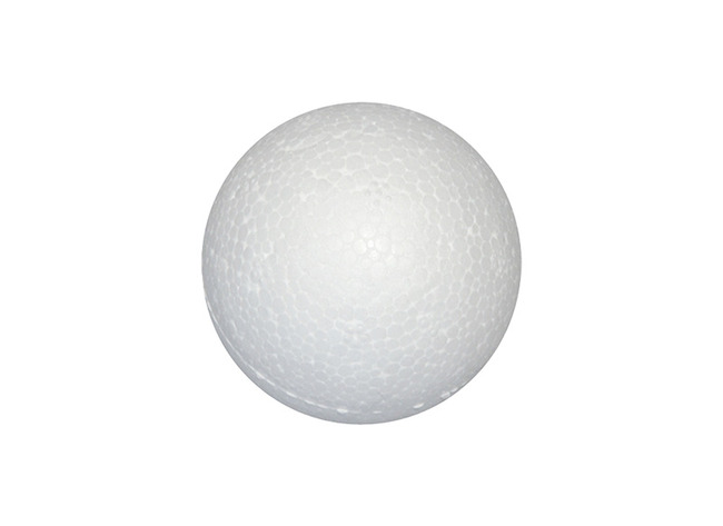 Frigolite - polystyrène - boules - ø 5 cm - set de 10