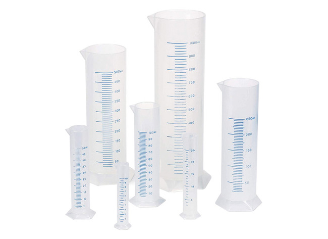 Maatbekers - EDX Education - cilindrisch - ml - set van 5 assorti