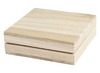 Dozen - hout - 10 x 10 cm - per stuk